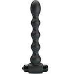 Pretty Love - Lynn Anal Plug de Silicona 10 Vibraciones Negro