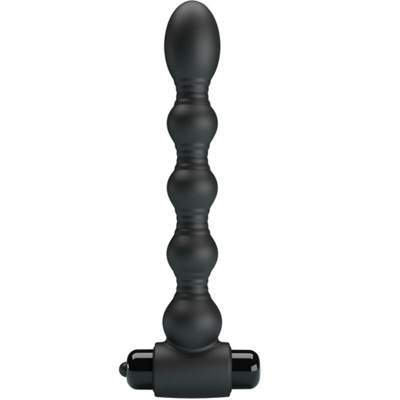 Pretty Love - Lynn Silicone AnalPlug 10 Vibrações Preto