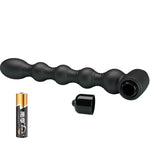 Pretty Love - Lynn Anal Plug de Silicona 10 Vibraciones Negro
