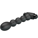 Pretty Love - Lynn Anal Plug de Silicona 10 Vibraciones Negro