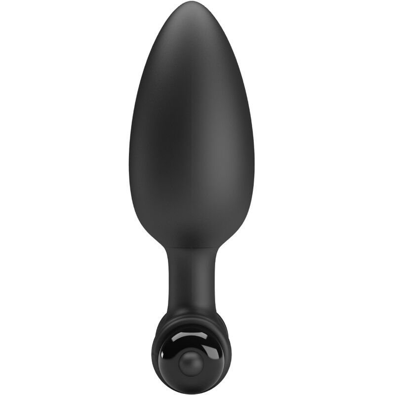 Pretty Love - Vibra ButtPlug 2 AnalPlug 10 Vibrações Preto