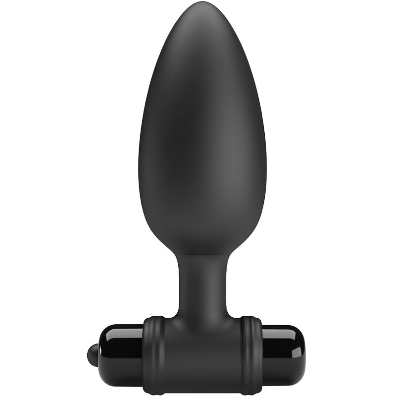 Pretty Love - Vibra ButtPlug 2 AnalPlug 10 Vibrações Preto