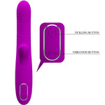 Pretty Love - Angelique Multifunções Vibrador + Estimulador de Clitóris Roxo