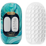 Pretty Love - Masturbador Masculino Hot Wave Silicona Blanco