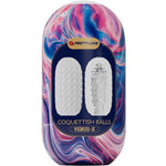 Pretty Love - Masturbador Masculino de Silicona Coquettish Balls Blanco