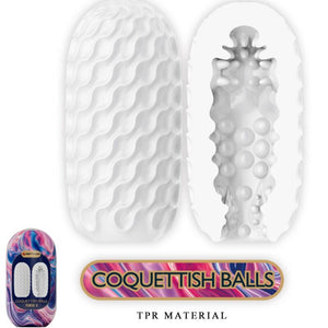 Pretty Love - Venus X 15 Masturbadores Masculinos de Silicone Branco