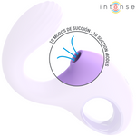 Intenso Vibrador y Estimulador Baxter Violeta Control Remoto