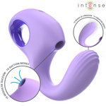 Intenso Vibrador y Estimulador Baxter Violeta Control Remoto