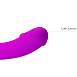Pretty Love - Estimulador Kelpie Double Strap-On Roxo