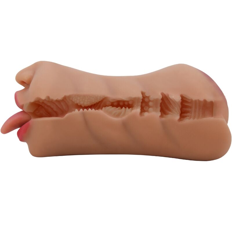 Crazy Bull - Sarah Duplo Masturbador Boca e Vagina Carne