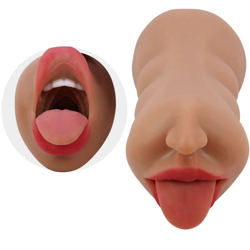 Crazy Bull - Sarah Duplo Masturbador Boca e Vagina Carne