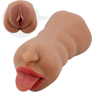 Crazy Bull - Sarah Duplo Masturbador Boca e Vagina Carne