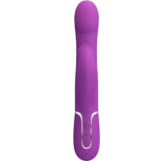 Pretty Love - Vibrador e Estimulador Multifuncional 4 Em 1 Roxo