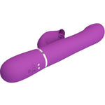 Pretty Love - Vibrador e Estimulador Multifuncional 4 Em 1 Roxo
