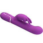 Pretty Love - Coale Vibrador de Conejo Multifuncional 4 en 1 Púrpura
