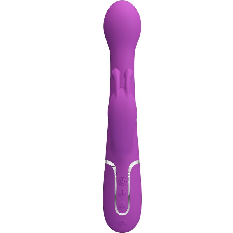 Pretty Love - Dejon 3 En 1 Vibrador Conejo Multifuncional Morado