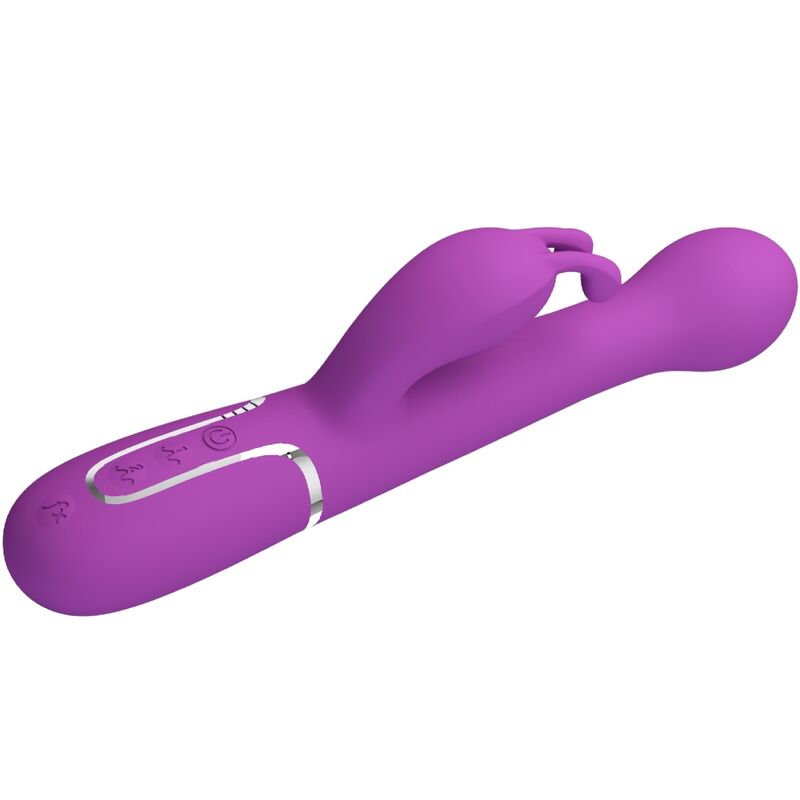 Pretty Love - Dejon 3 En 1 Vibrador Conejo Multifuncional Morado
