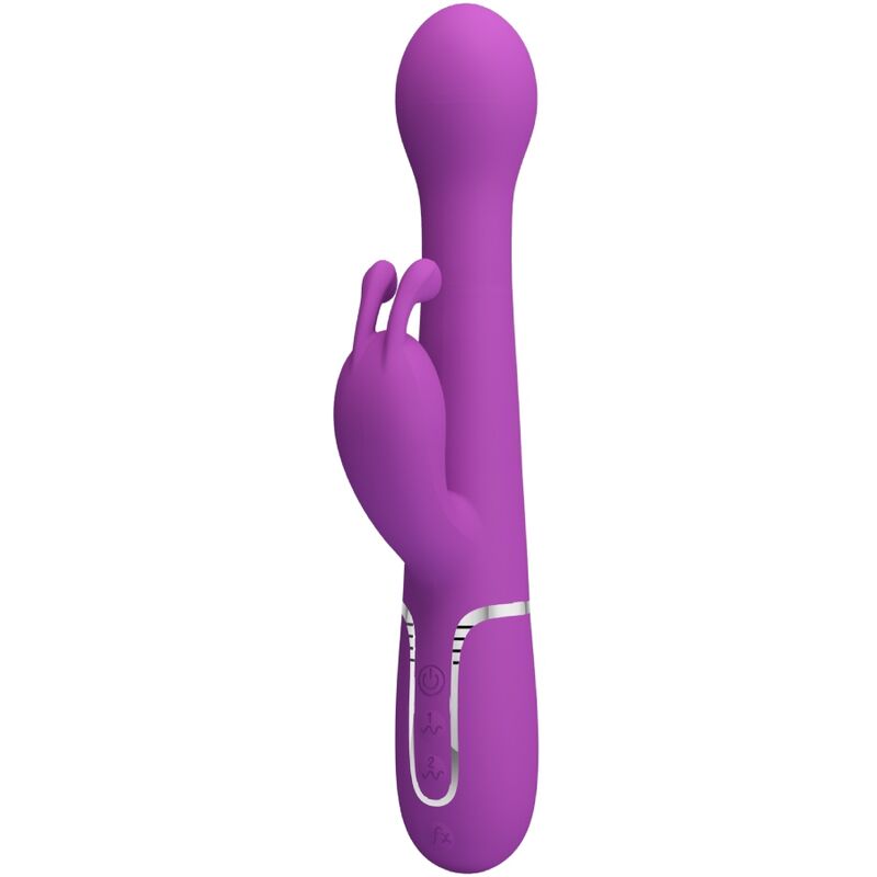 Pretty Love - Dejon 3 En 1 Vibrador Conejo Multifuncional Morado