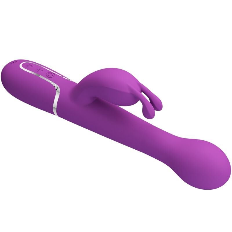 Pretty Love - Dejon 3 En 1 Vibrador Conejo Multifuncional Morado