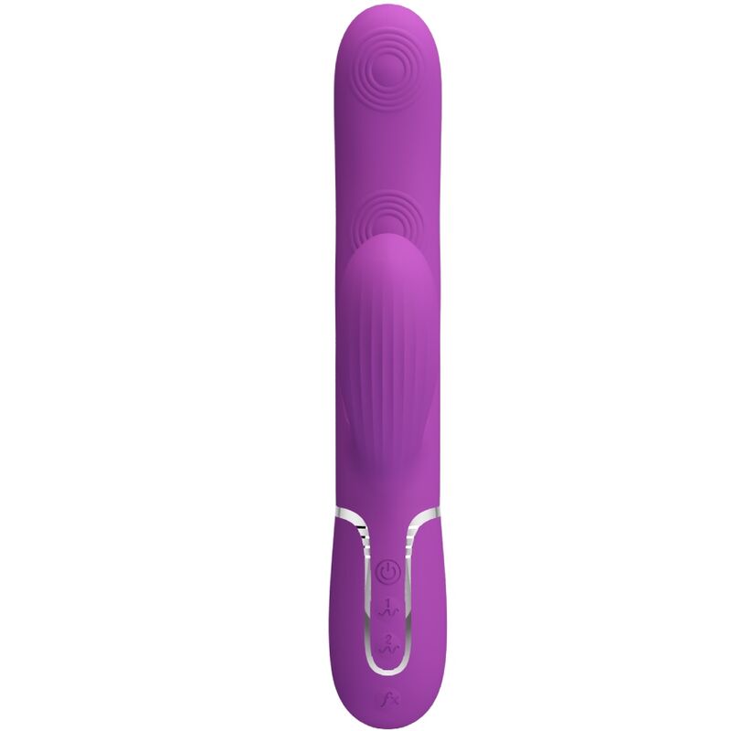 Pretty Love - Perlita Vibrador Conejo Multifuncional 3 en 1 Morado