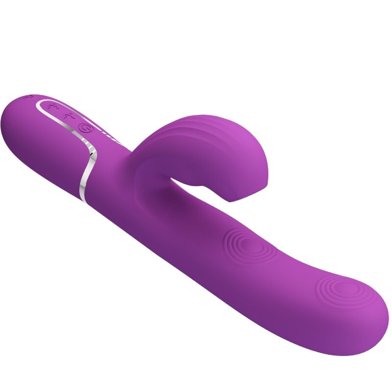 Pretty Love - Perlita Vibrador Conejo Multifuncional 3 en 1 Morado