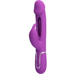Pretty Love - Kampas 3 Em 1 Multifuncional Coelho Vibrador Roxo