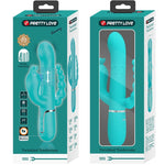Pretty Love - Cammy 4 Em 1 Multifuncional Tripple Rabbit Vibrador Azul