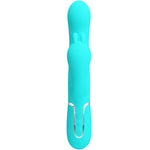 Pretty Love - Cammy 4 Em 1 Multifuncional Tripple Rabbit Vibrador Azul
