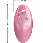Pretty Love - Cailey Nipple Clamps 10 Vibrações Controle Remoto Rosa