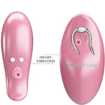 Pretty Love - Cailey Nipple Clamps 10 Vibrações Controle Remoto Rosa