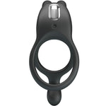 Pretty Love - Seth Anillo Vibrador Doble Conejo 7 Vibraciones Negro