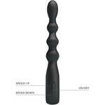 Pretty Love - Federer Vibrador Anal 12 Vibrações Preto