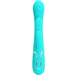 Pretty Love - Shania Triple Rabbit Multifuncional Vibrador 3 em 1 Azul