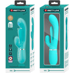Pretty Love - Shania Triple Rabbit Multifuncional Vibrador 3 em 1 Azul