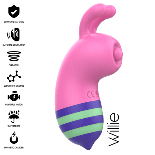 Estimulador Intense Willy Abeja Rosa/verde