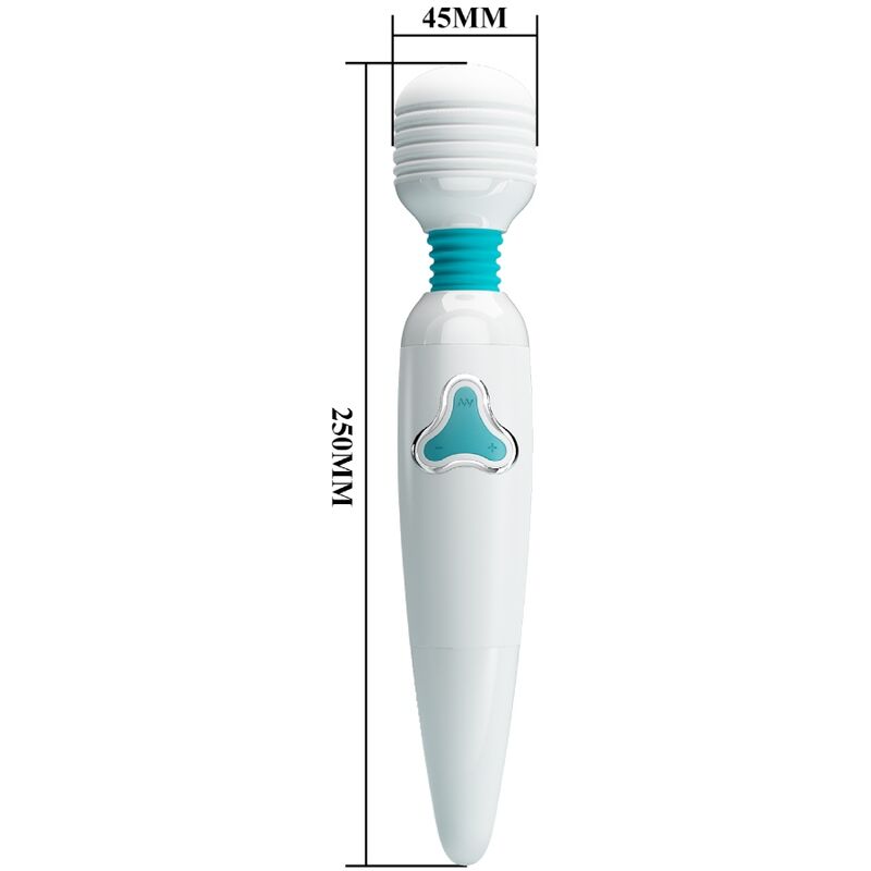 Pretty Love - Vibrador Cloud Wand 7 Vibrações Branco