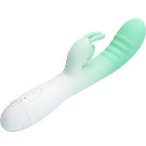 Pretty Love - Vibrador Cerberus Rabbit 30 Vibrações Verde