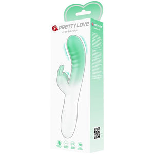Pretty Love - Vibrador Cerberus Rabbit 30 Vibrações Verde