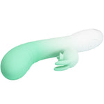 Pretty Love - Vibrador Cerberus Rabbit 30 Vibrações Verde