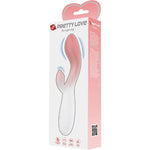 Pretty Love - Vibrador brillante de Punto G + Estimulador de clítoris 30 vibraciones Rosa