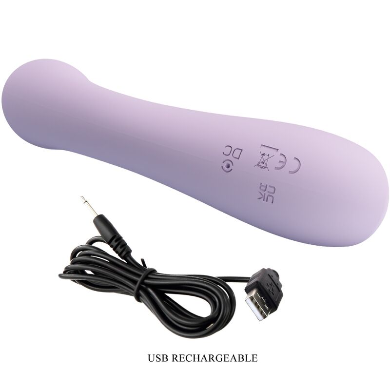 Pretty Love - Vibrador Rosolyn Rabbit 10 Vibrações Roxo