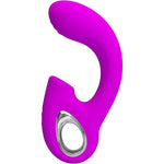 Pretty Love - Sibel Sibel Vibrador Ponto G + Estimulador de Clitóris 10 Vibrações Roxo