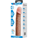 Pretty Love - Manga de Pene Derek Con Extensión de 7,6 cm Moreno