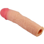 Pretty Love - Funda para pene Stevenson con extensión de 7,6 cm color carne