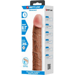 Pretty Love - Funda de pene Stevenson con extensión de 7,6 cm mulato