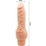 Baile Barbara Vibrador Realista 19,5 cm Color Carne