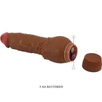 Baile Barbara Vibrador Realista 19,5 cm Mulato