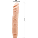 Baile Jack Vibrador Realista 26 cm Color Carne