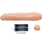 Baile Jack Vibrador Realista 26 cm Color Carne