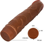 Baile Bob Vibrador Realista 22,5 cm Mulato